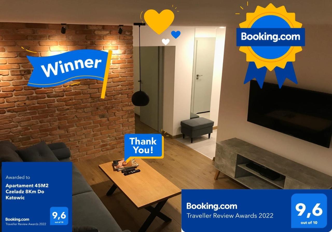 Apartament 45M2 Czeladz 8Km Do Katowic المظهر الخارجي الصورة